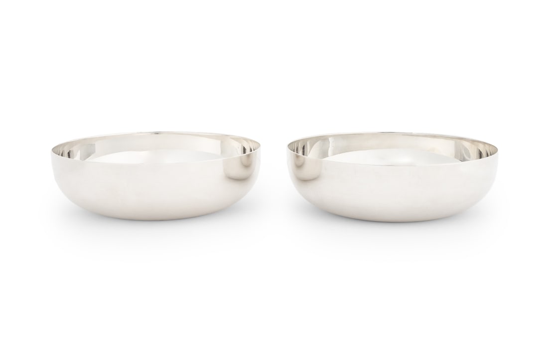 Christofle "Gallia" Silver Plate Bowls, Pair (1 of 7)