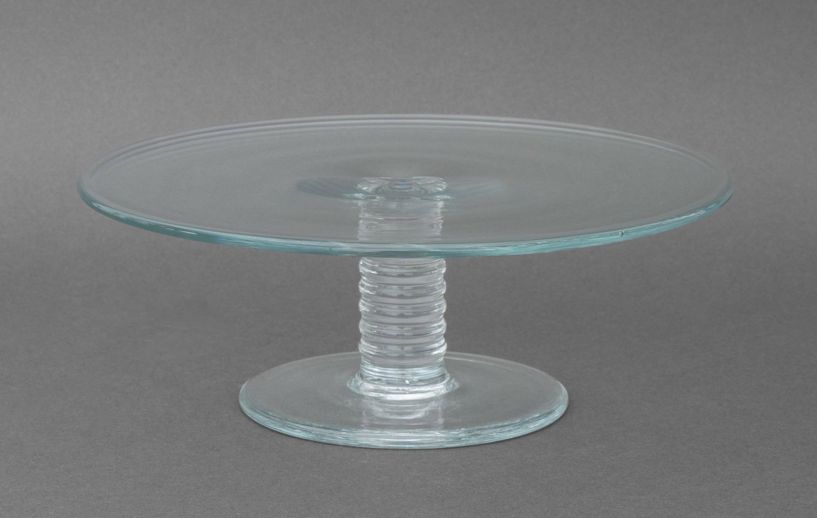 Tiffany & Co. Crystal "Mesa" Pedestal Cake Stand (1 of 11)