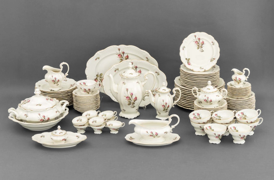 Rosenthal "Moss Rose" Dinnerware Service, 112 Pcs. (1 of 20)