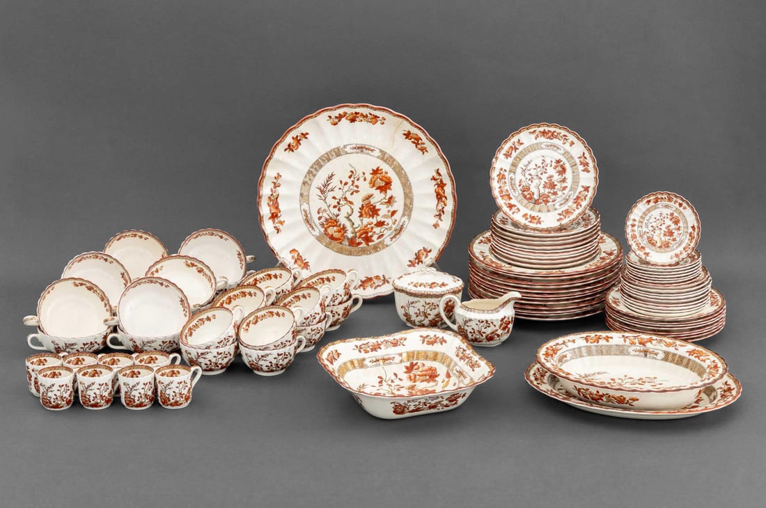 Copeland Spode "Indian Tree" Service, 85 Pcs. (1 of 20)