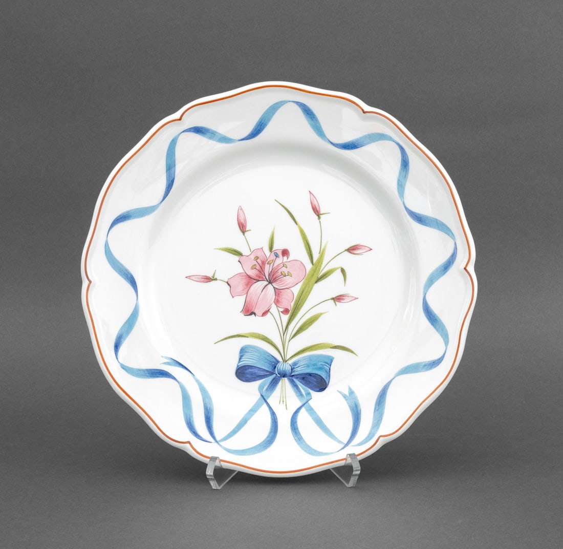 Este C.E. Painted Ceramic Tableware, 13 Pcs. - 4