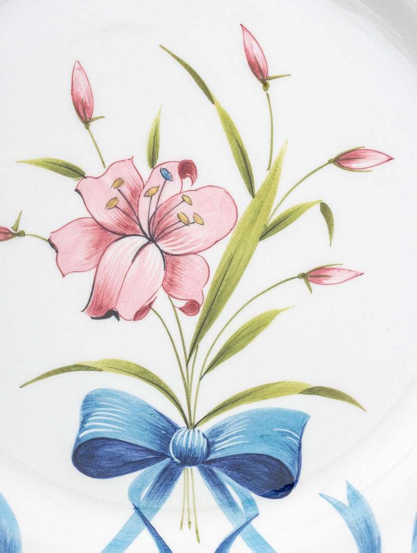Este C.E. Painted Ceramic Tableware, 13 Pcs. - 5