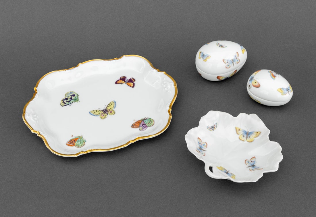French Limoges "Papillon" Porcelain Articles, 4 (1 of 15)