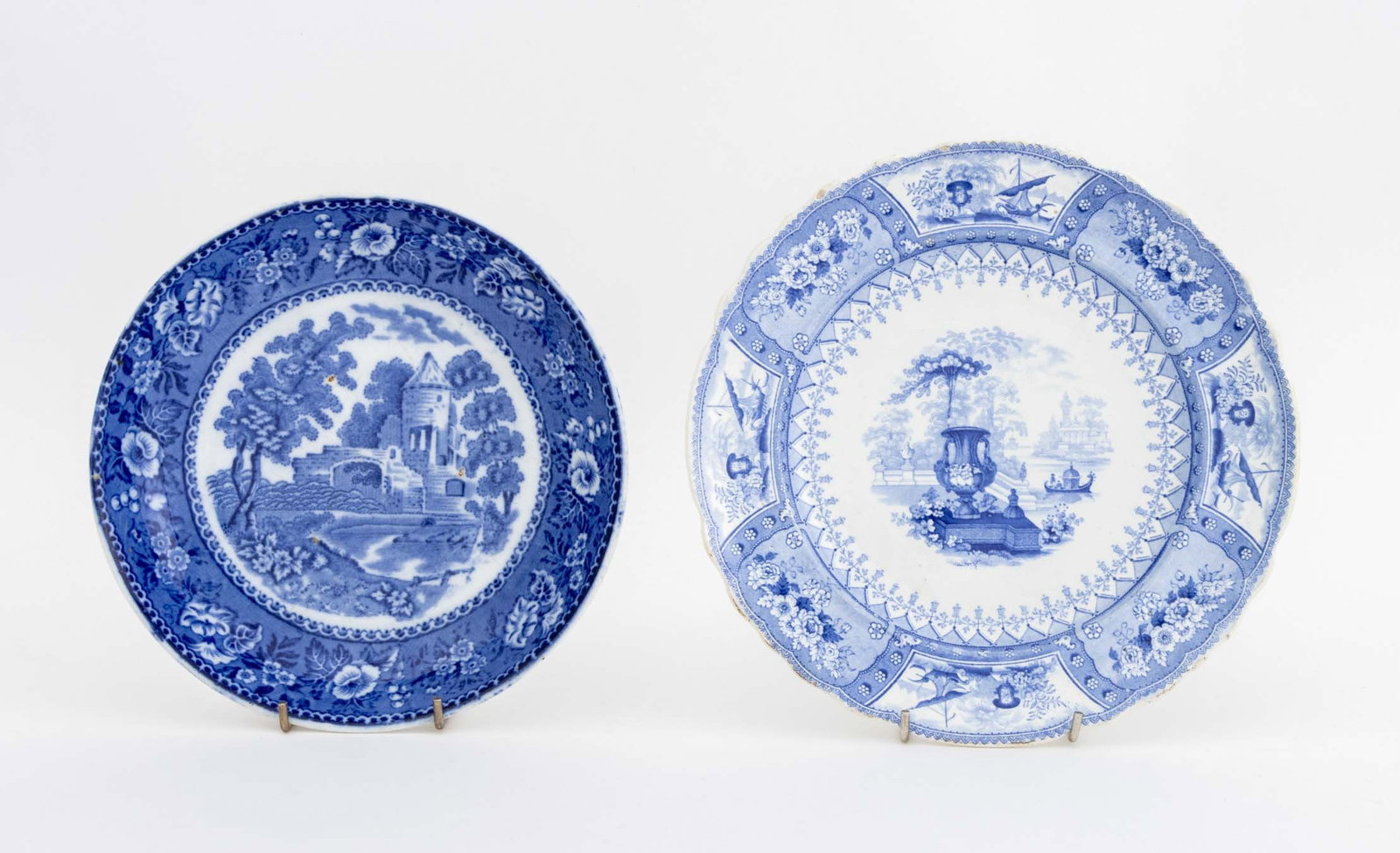 English Transferware Ceramic Tableware, 19 Pcs. - 11