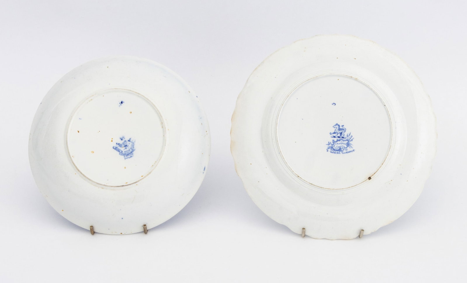 English Transferware Ceramic Tableware, 19 Pcs. - 12