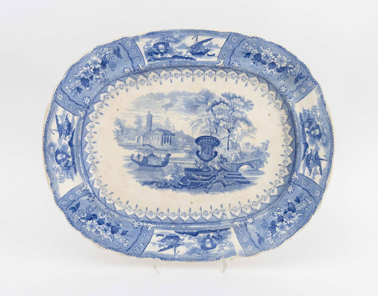English Transferware Ceramic Tableware, 19 Pcs. - 2