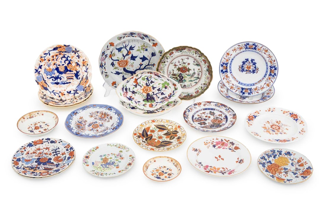 English Imari Style Ceramic Assembled Service, 19 (1 of 20)
