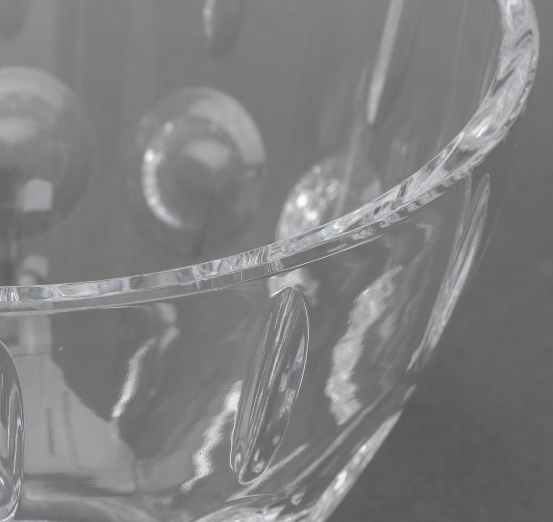 Christian Dior "Germaine" Crystal Centerpiece Bowl - 6