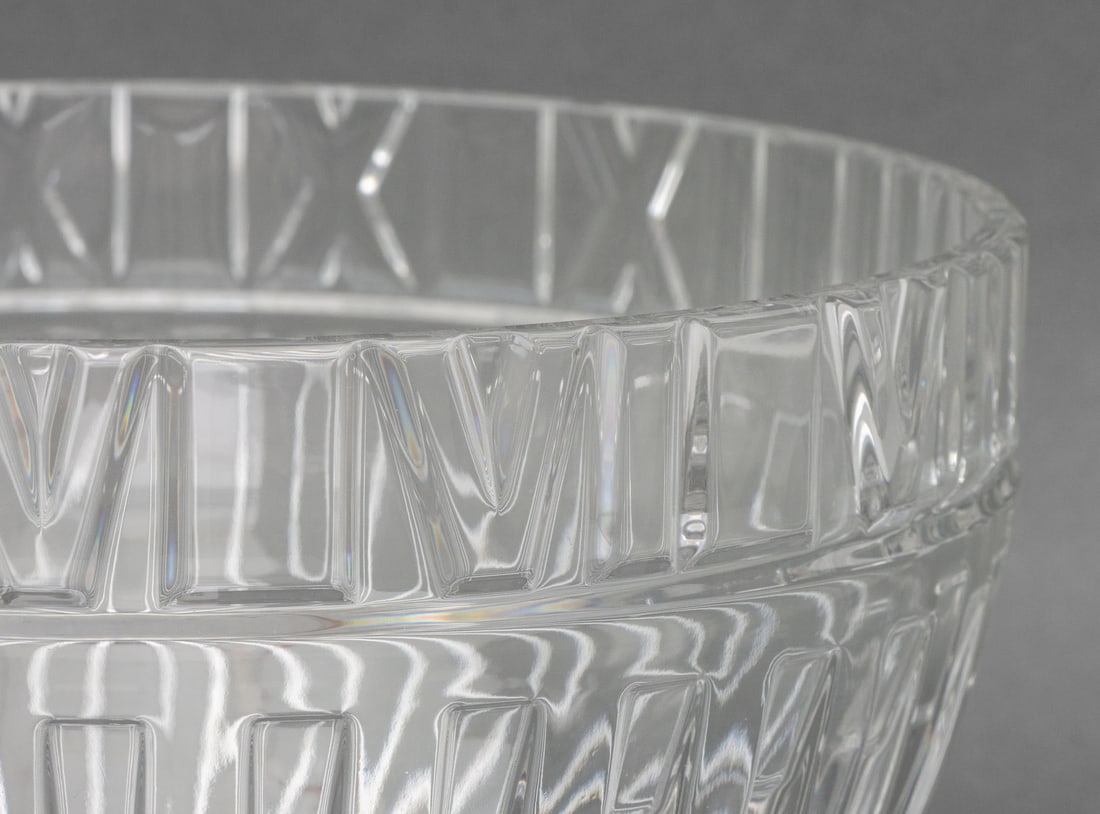 Tiffany & Co. Crystal "Atlas" Centerpiece Bowl - 3