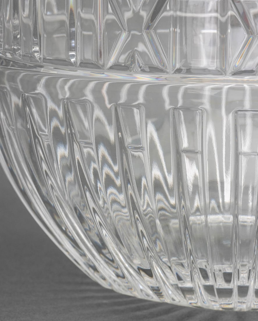 Tiffany & Co. Crystal "Atlas" Centerpiece Bowl - 6