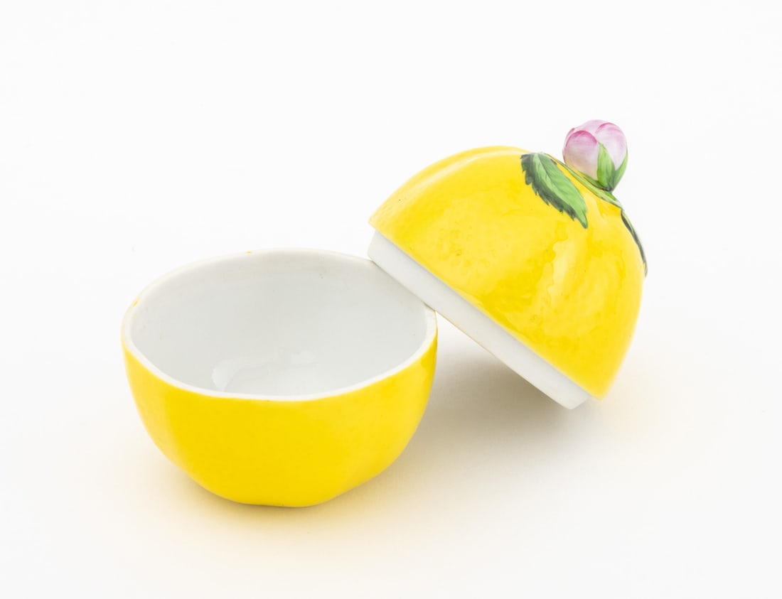 Herend Porcelain Fruit Form Tableware, 5 Pcs. - 9