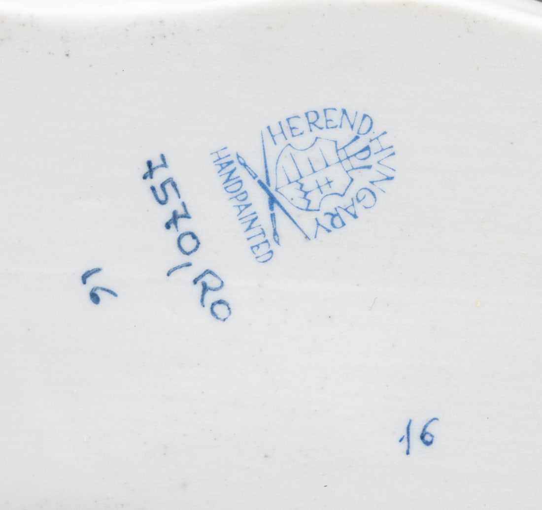 Herend Porcelain Tableware, 3 Pcs. - 11