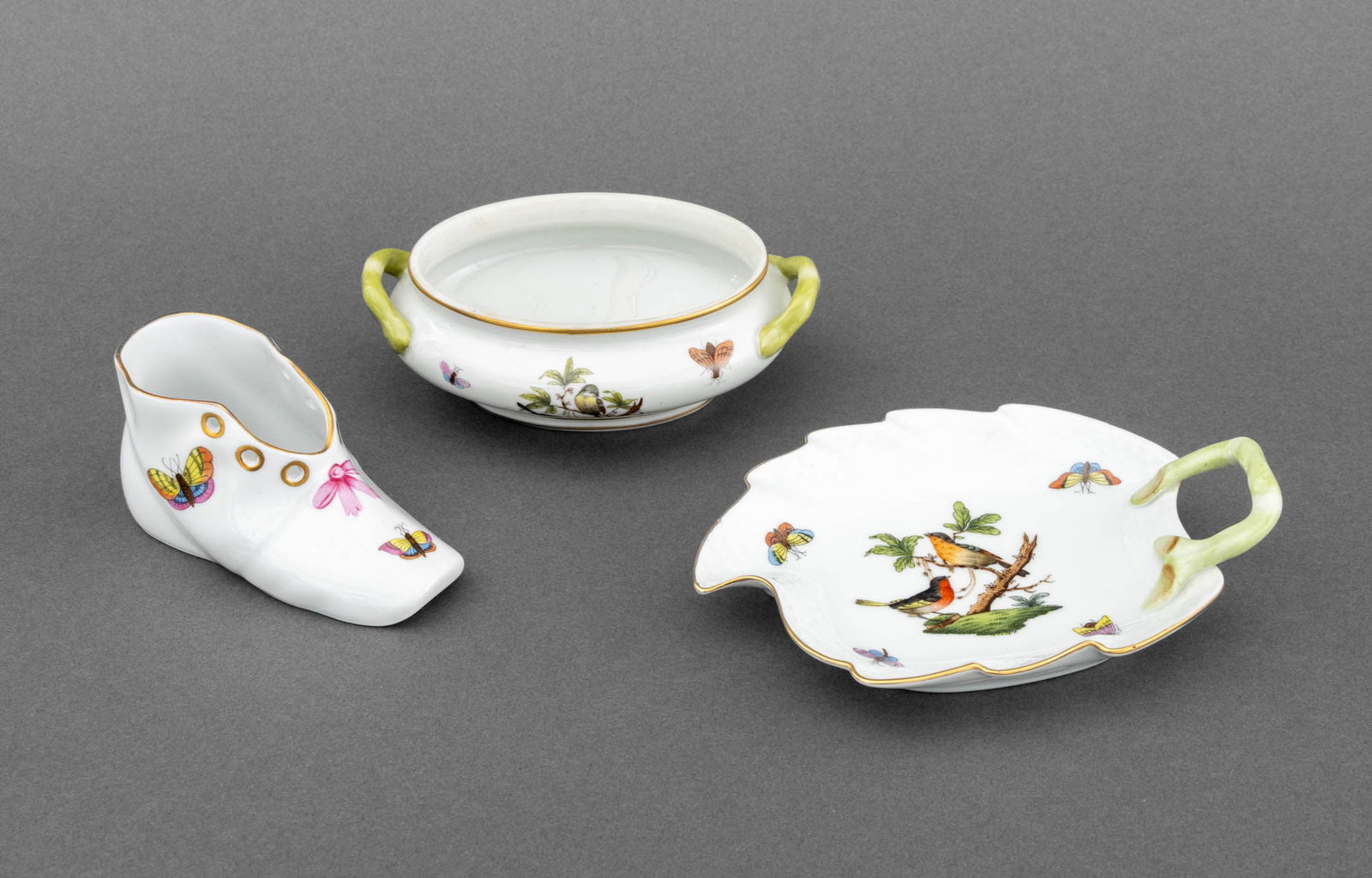 Herend Porcelain Tableware, 3 Pcs. (1 of 16)