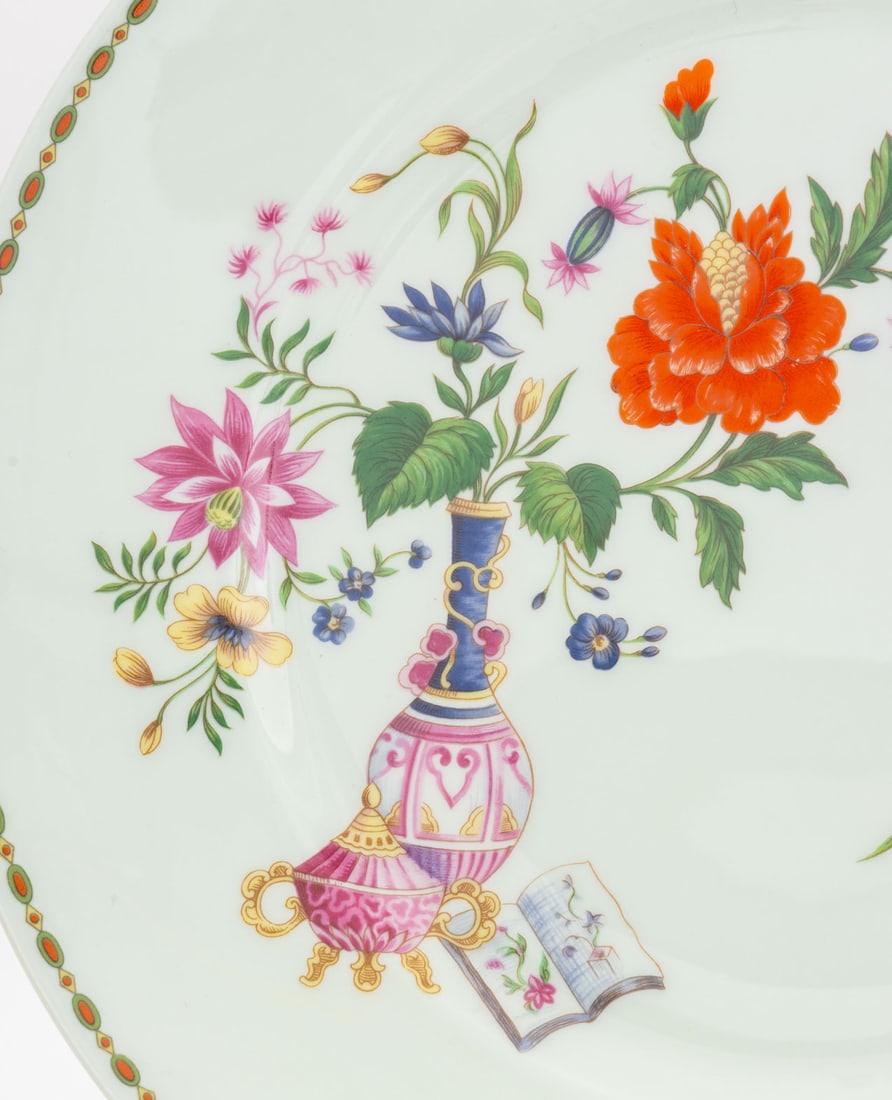 Limoges Raynaud & Co. Porcelain Service, 60 Pcs. - 14