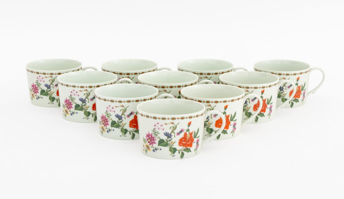 Limoges Raynaud & Co. Porcelain Service, 60 Pcs. - 3