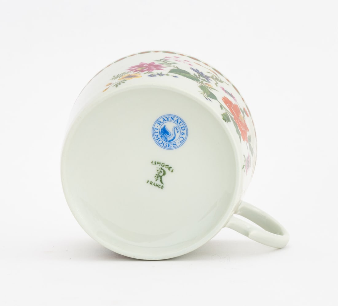 Limoges Raynaud & Co. Porcelain Service, 60 Pcs. - 6
