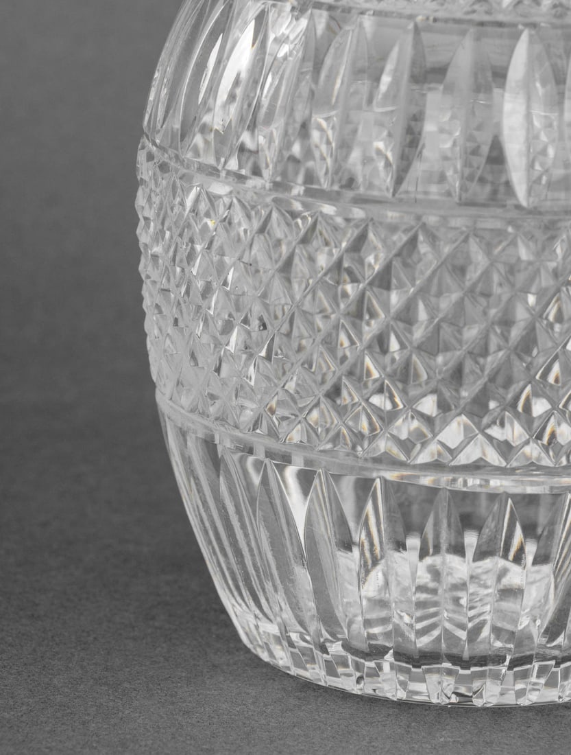 Gilt Metal Mounted Cut Crystal Decanters, Pair - 4