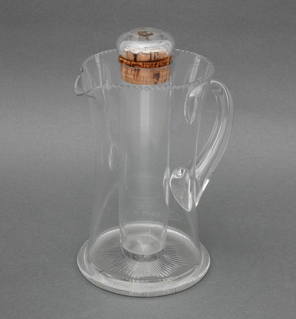 Cut Glass Cocktail Pitcher (1 of 8)