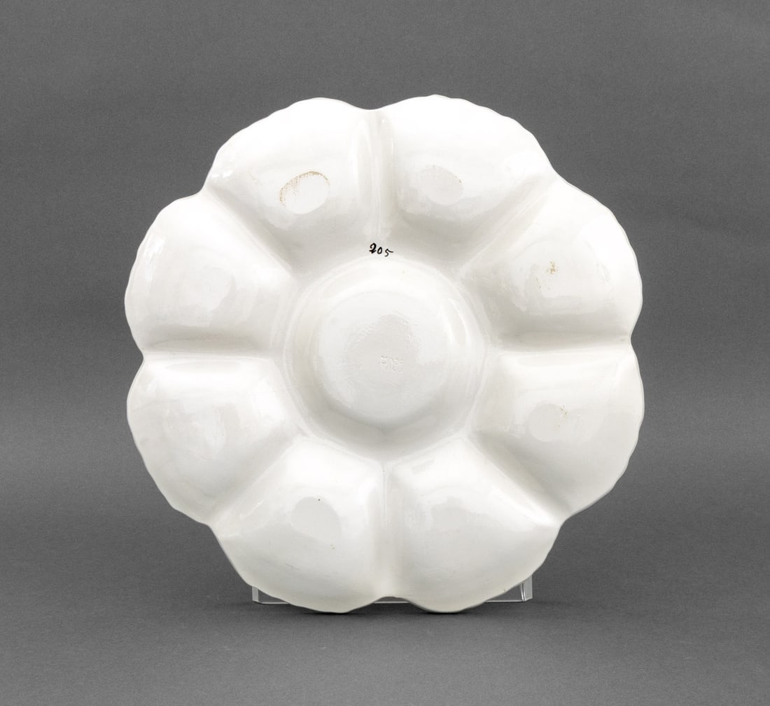 Shell Form Glazed Ceramic Serving Platters, 2 - 17
