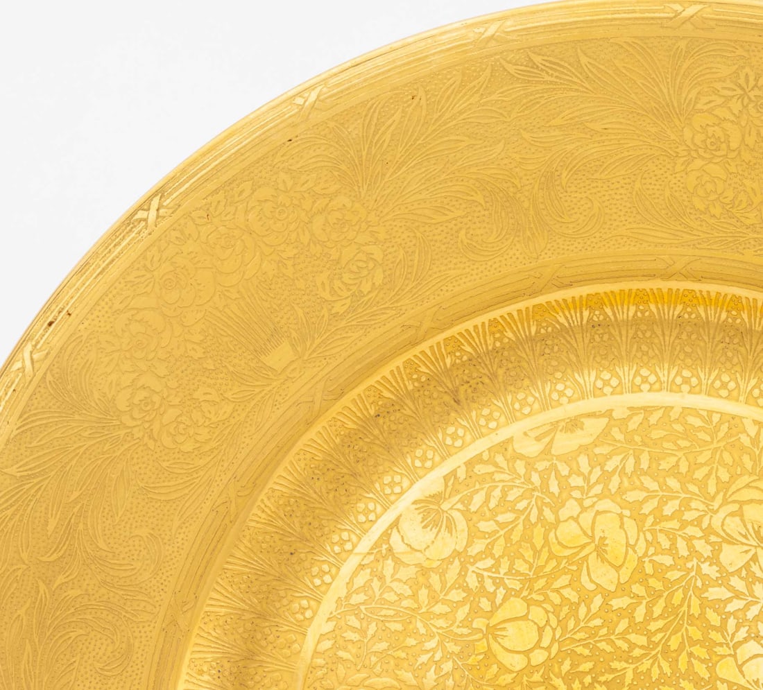 Gilt Encrusted Porcelain Tableware, 7 Pcs. - 3