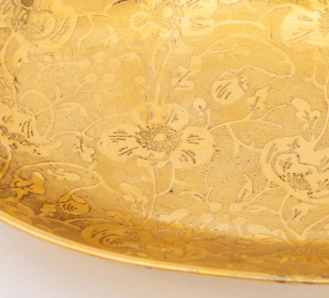 Gilt Encrusted Porcelain Tableware, 7 Pcs. - 8