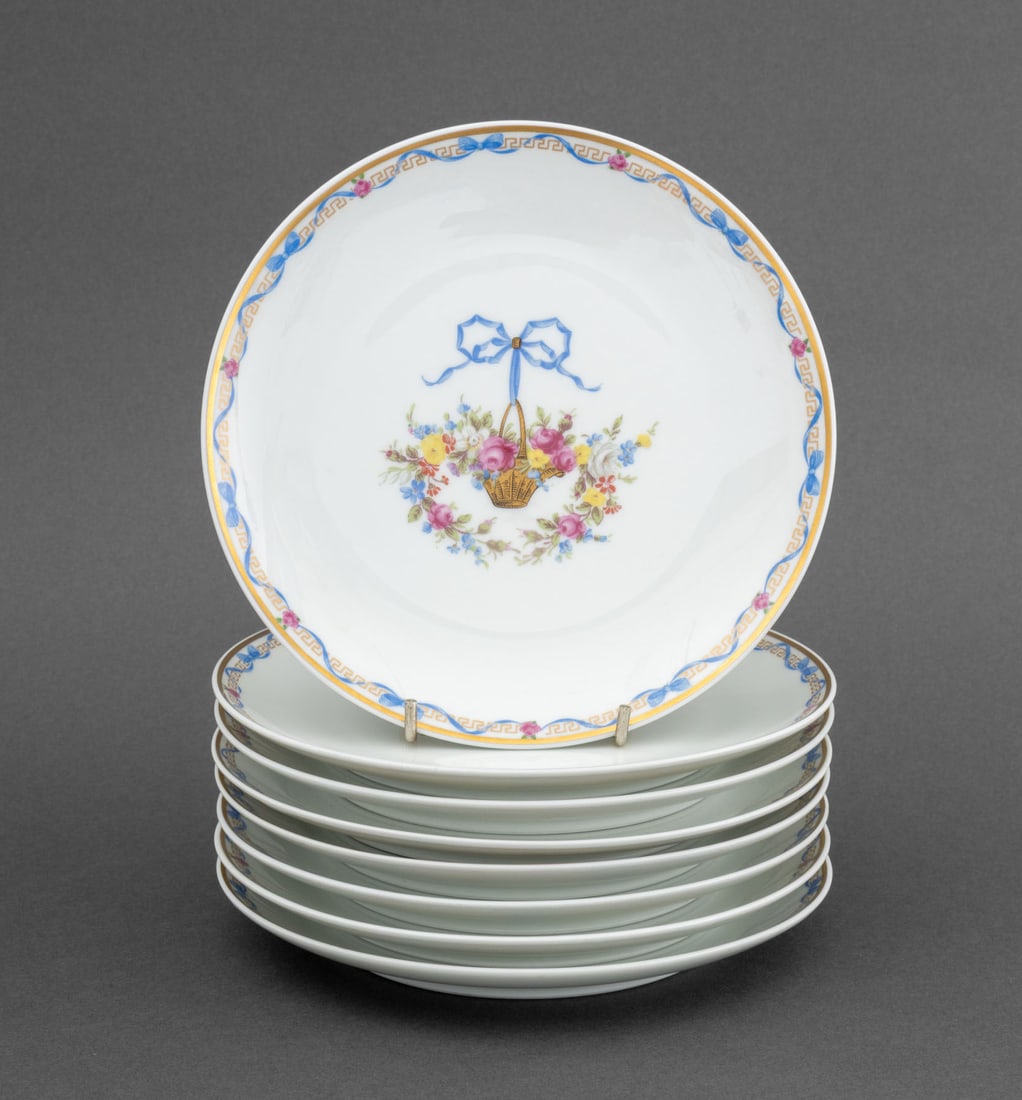 Giraud Limoges Porcelain Plates, 8 (1 of 7)