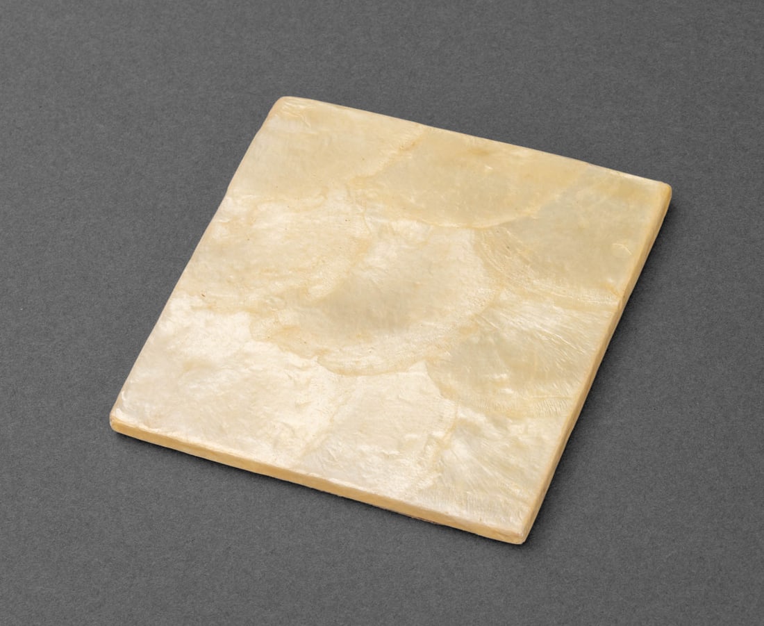 Capiz Shell and Cork Tableware, 11 Pcs. - 7