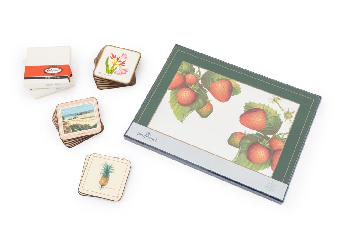 Pimpernel Corkboard Tableware, 18 Pcs. (1 of 17)