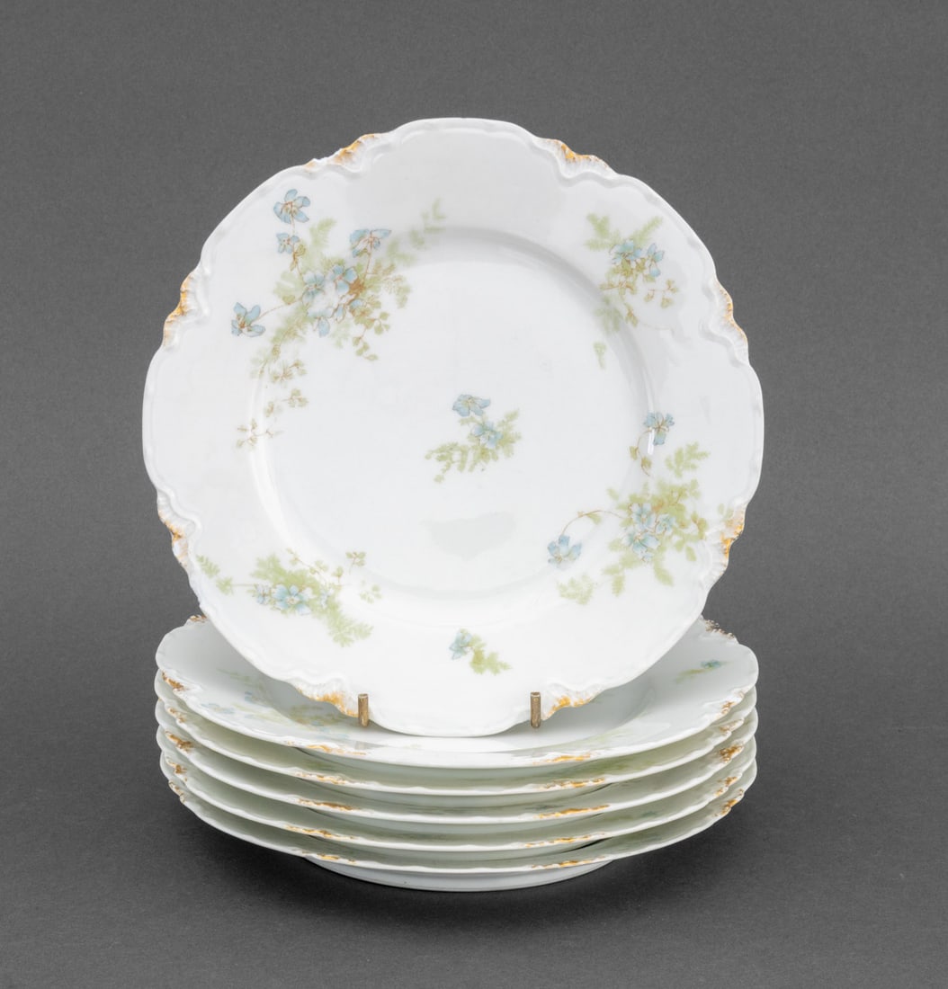 Haviland & Co. Porcelain Dessert Plates, 6 (1 of 7)