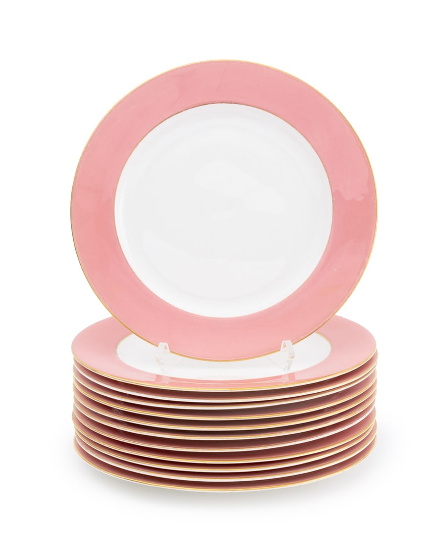 Royal Worcester Porcelain Dinner Plates, 12 (1 of 6)