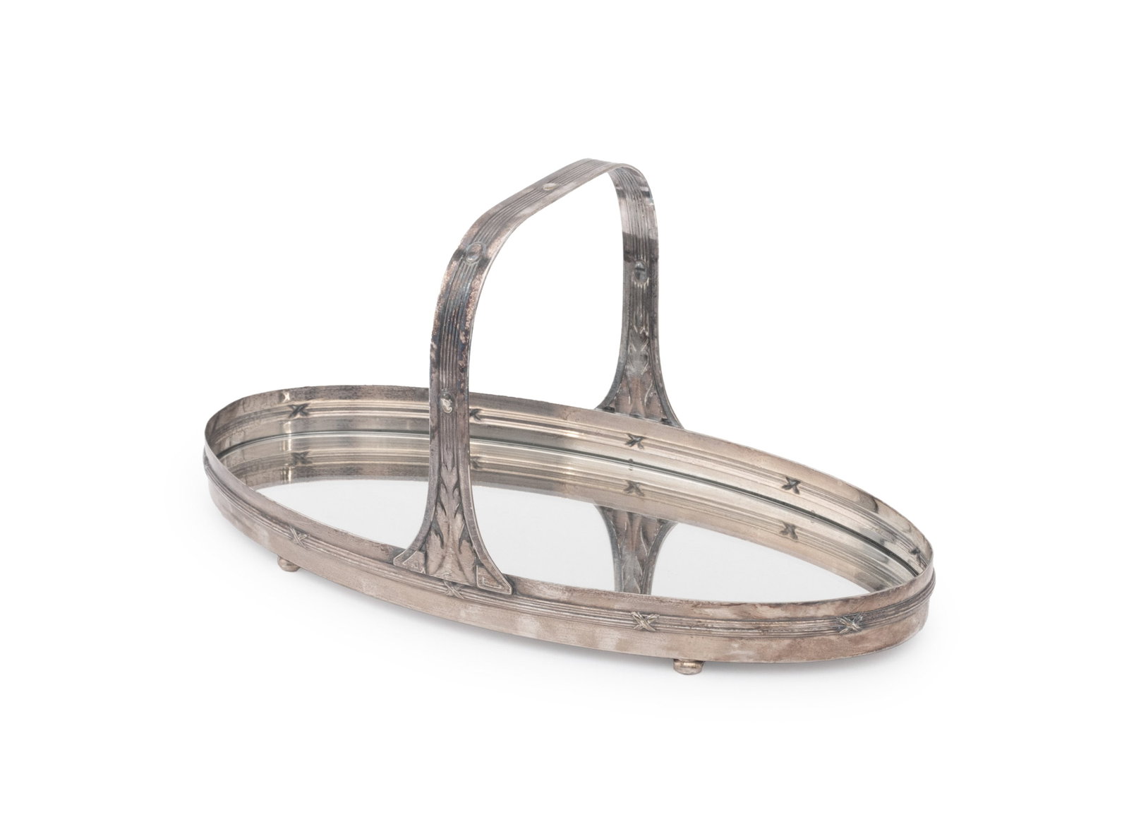 WMF Art Nouveau Style Silver Plate Handled Tray (1 of 10)
