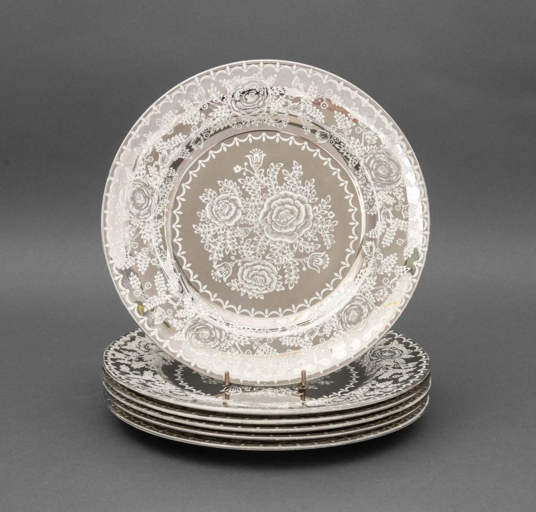 Johnson Brothers "Pareek" Porcelain Plates, 6 (1 of 11)