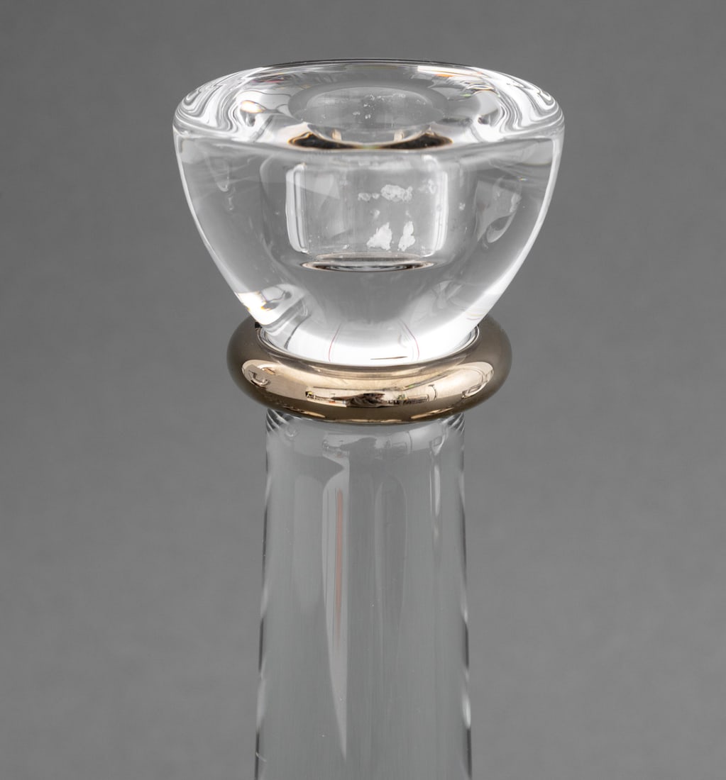 Ehner x Kosta Boda "Athena" Glass Candlesticks, 3 - 2