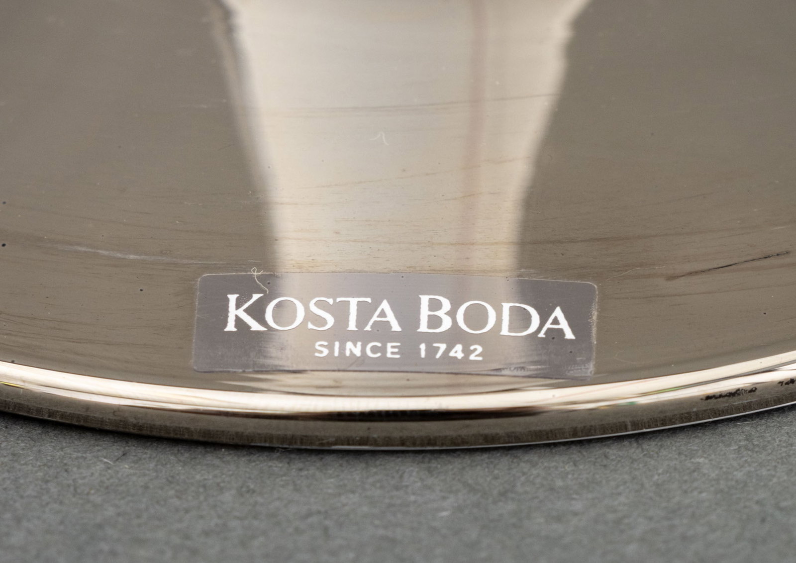 Ehner x Kosta Boda "Athena" Glass Candlesticks, 3 - 4