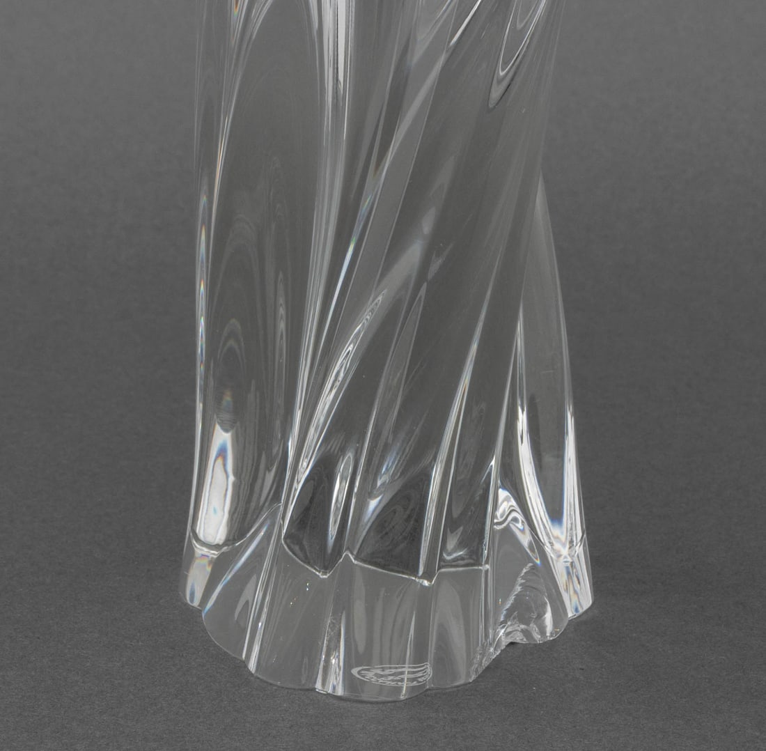 Baccarat Crystal "Odilon" Candlesticks, Pair - 5