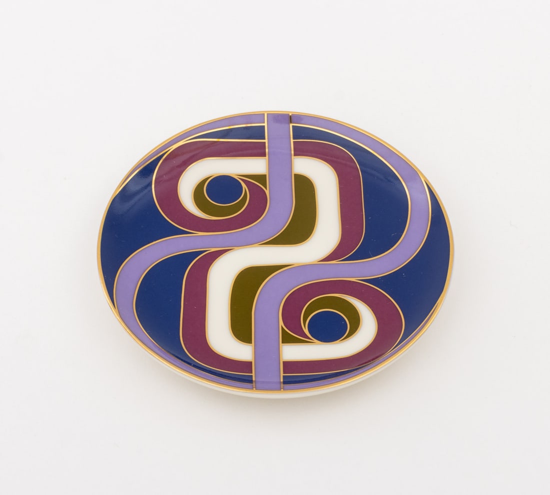 Jonathan Adler "Madrid" Porcelain Coasters, 4 - 7