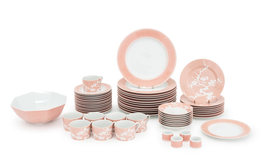 Fitz and Floyd Porcelain Partial Service, 55 Pcs. (1 of 15)