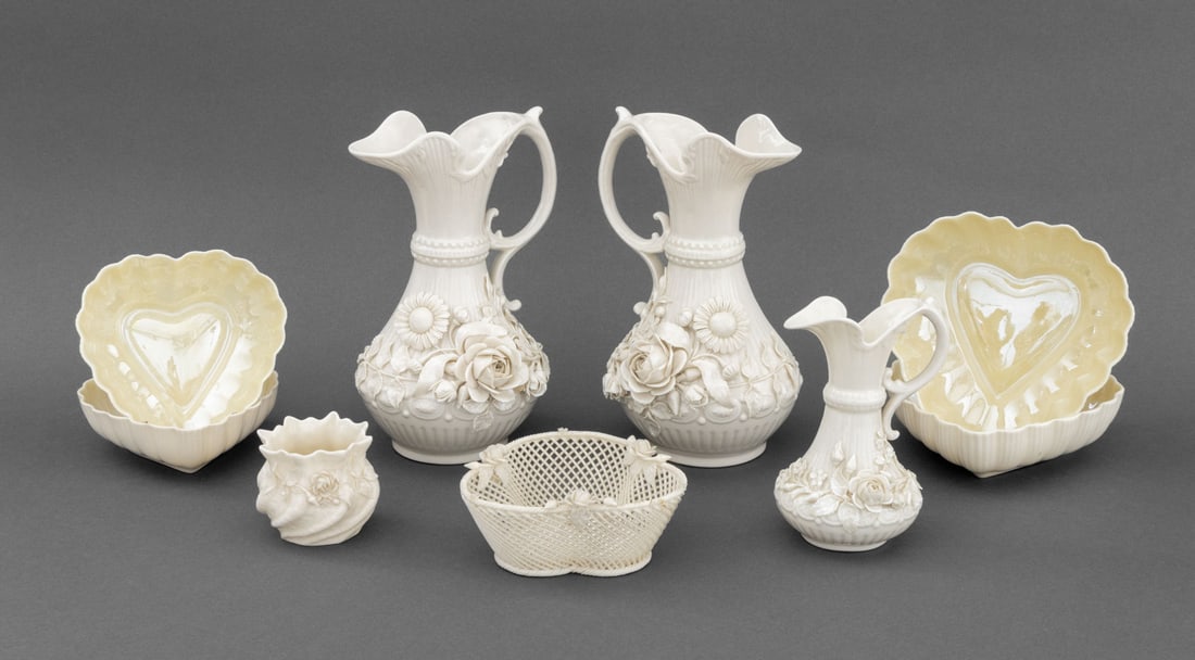 Belleek Ceramic Tableware, 9 Pcs. (1 of 20)