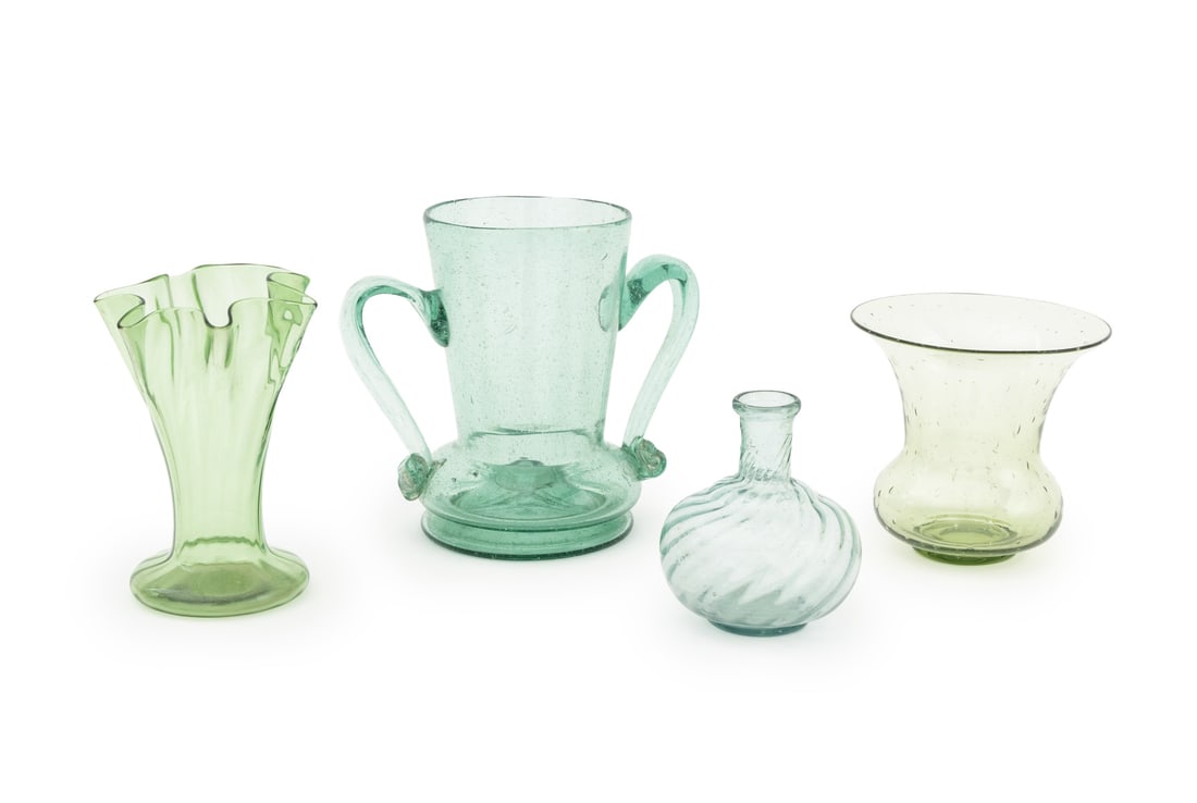 Venetian Vintage Blown Glass Vessels, 4 (1 of 10)