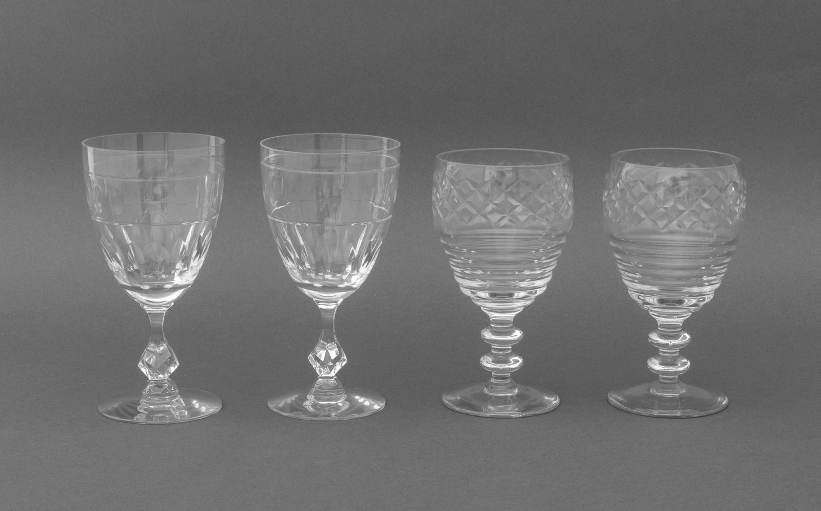 Vintage Cut Crystal Barware, 6 Pcs. - 2