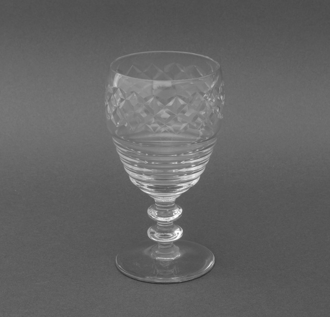 Vintage Cut Crystal Barware, 6 Pcs. - 6