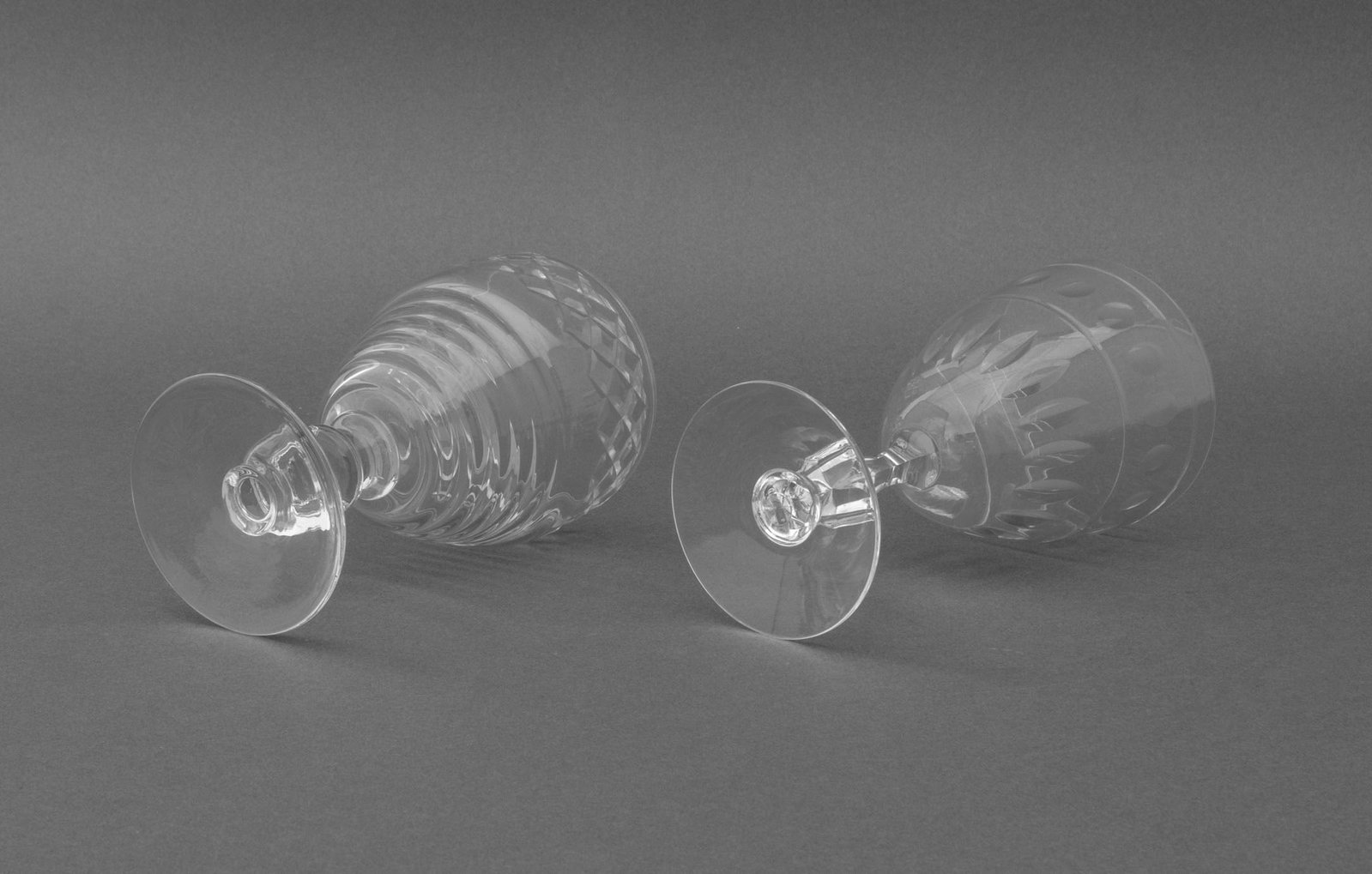 Vintage Cut Crystal Barware, 6 Pcs. - 8