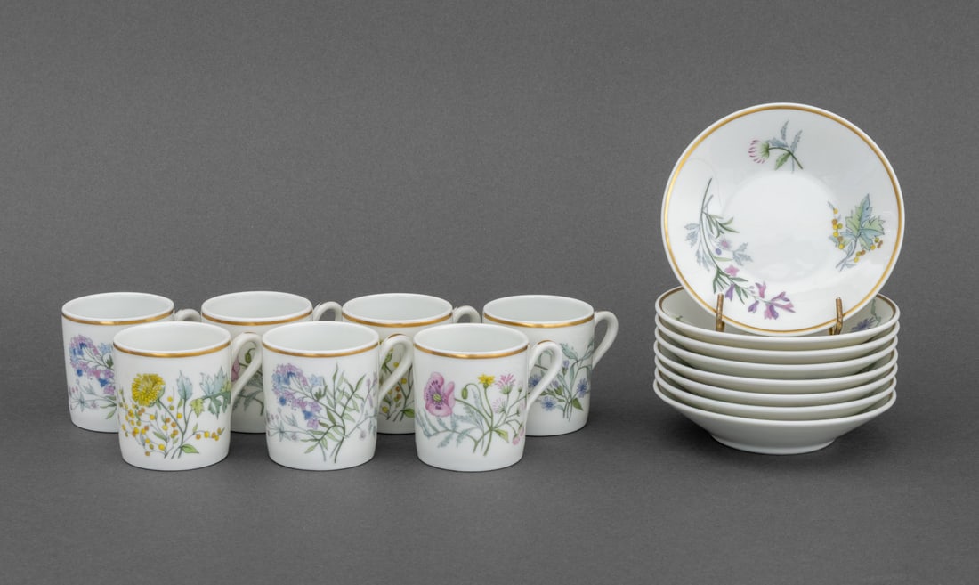 Richard Ginori "Mavera" Demitasse Service, 15 (1 of 9)