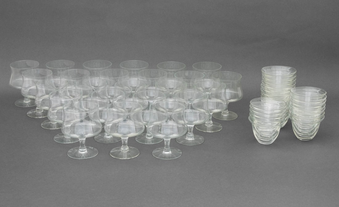 Modern Glass Seafood Cocktail Glasses, 46 Pcs. (1 of 8)