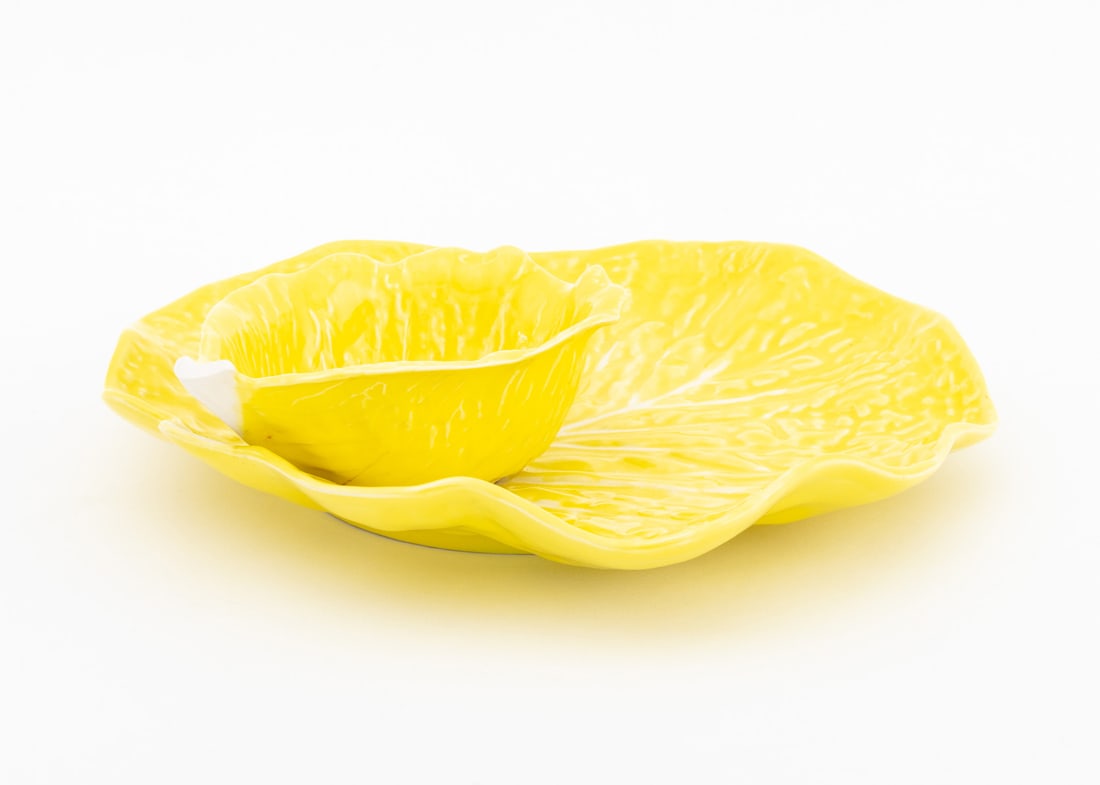 Majolica Ceramic Tableware, 2 Pcs. - 4
