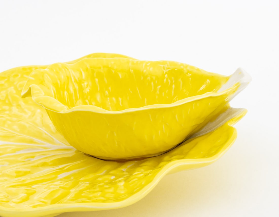 Majolica Ceramic Tableware, 2 Pcs. - 5