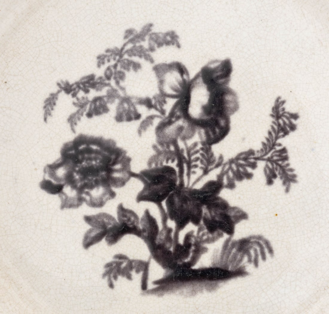British Black & White Ironstone Tableware, 6 Pcs. - 8