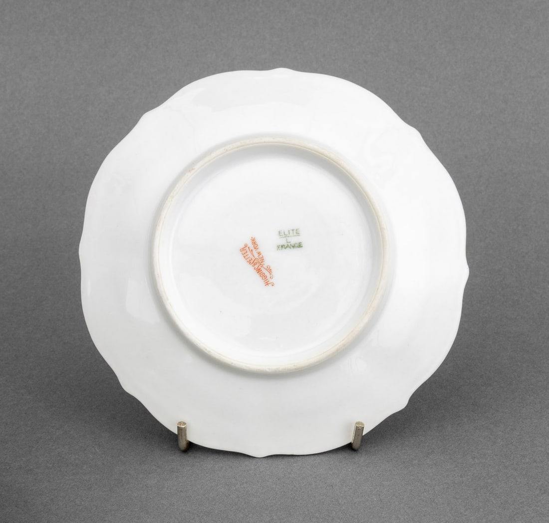 Limoges Porcelain Teacups and Saucers, 12 - 4