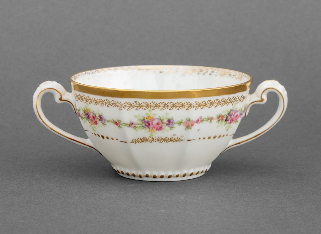 Limoges Porcelain Teacups and Saucers, 12 - 7