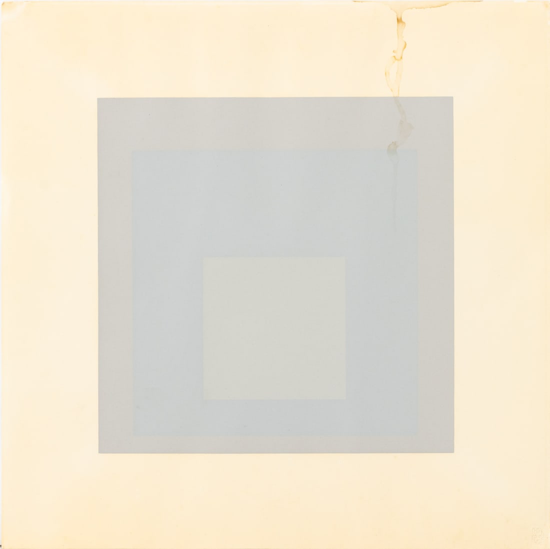 Josef Albers "Nacre" Screenprint, 1965 (1 of 5)